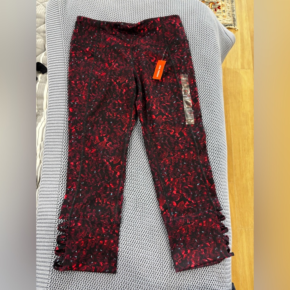 Workout Patterned Capris by Joe Fresh